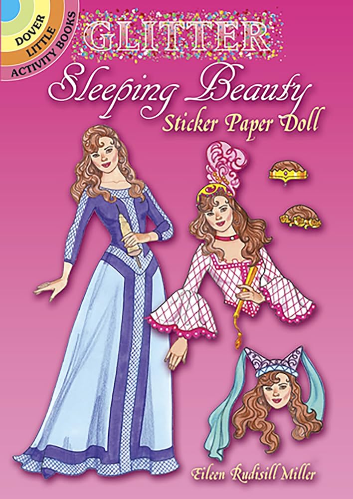 Sleeping Beauty Sticker Paper Doll Book