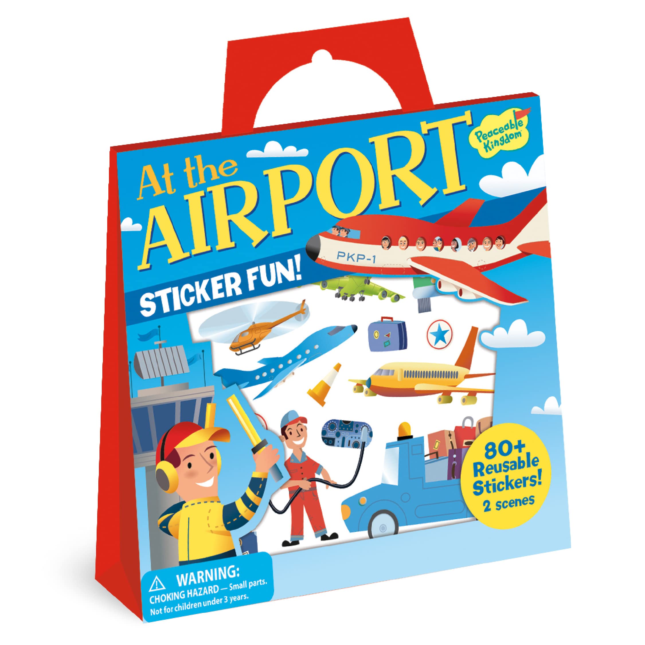 At the Airport Reusable Sticker Tote