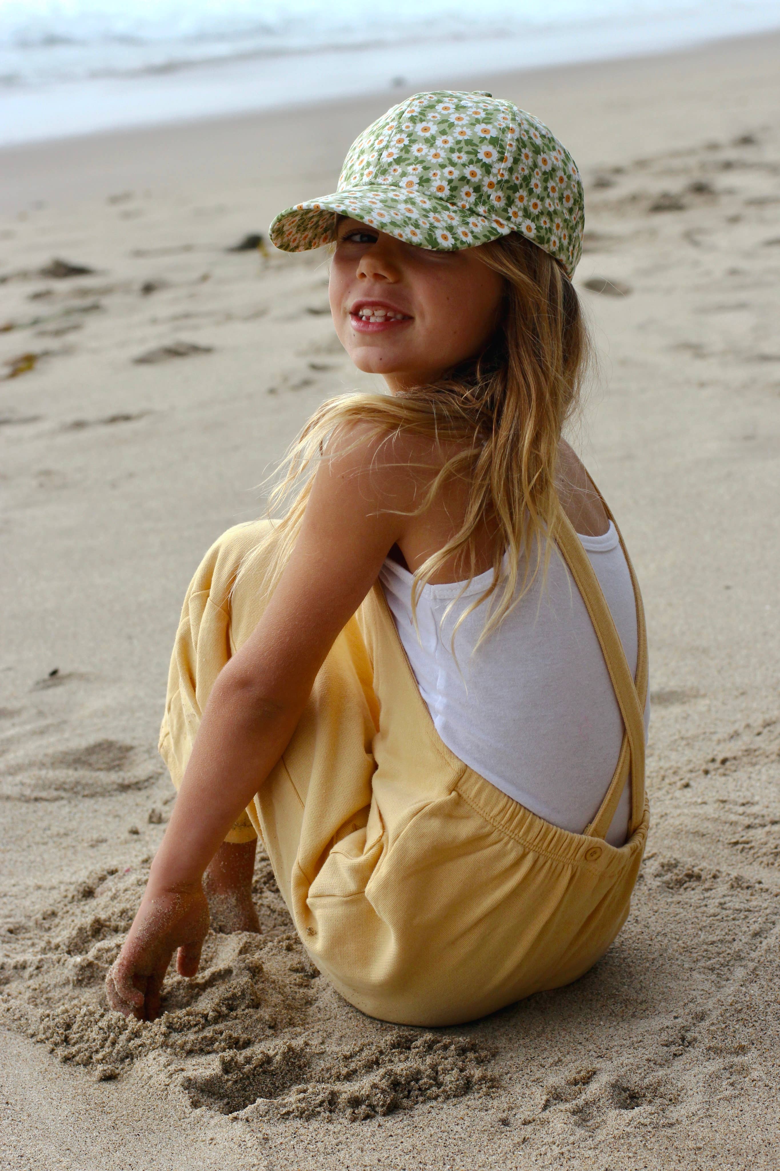 Baseball Hat - Daisy Print (6/7y)
