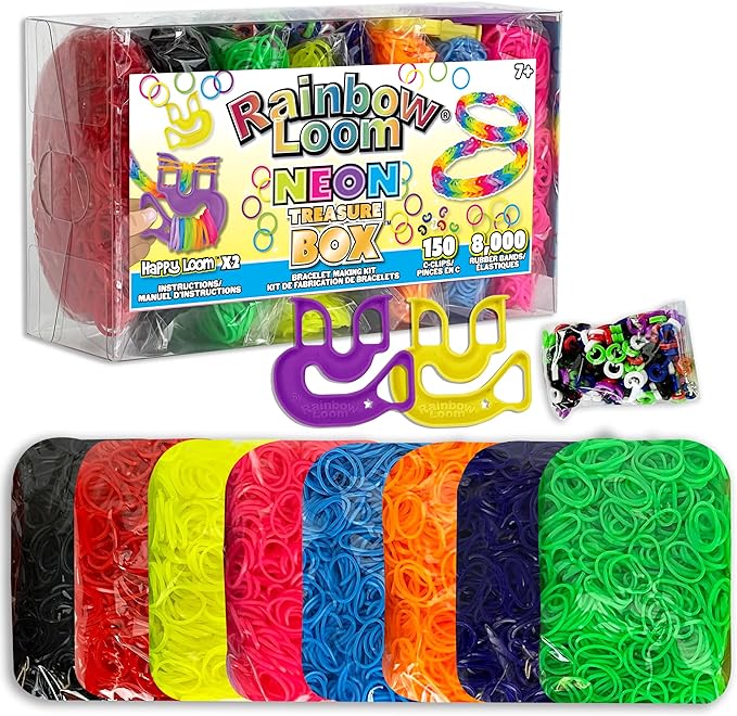 Rainbow Loom Treasure Box - Neon