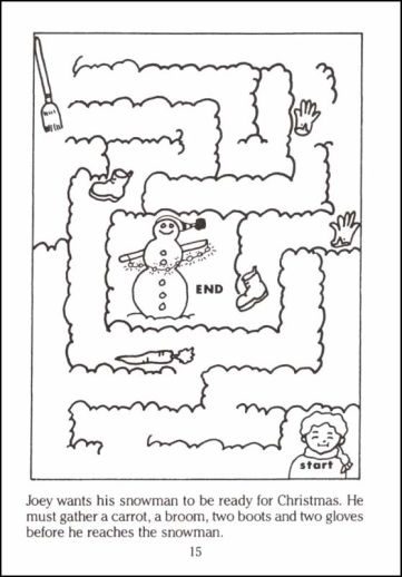 Christmas Mazes