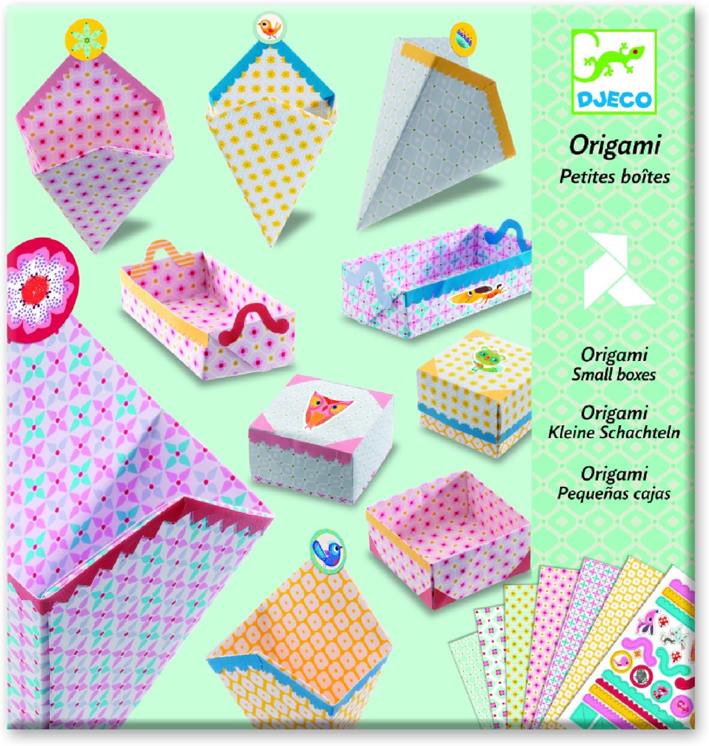 Small Boxes Origami