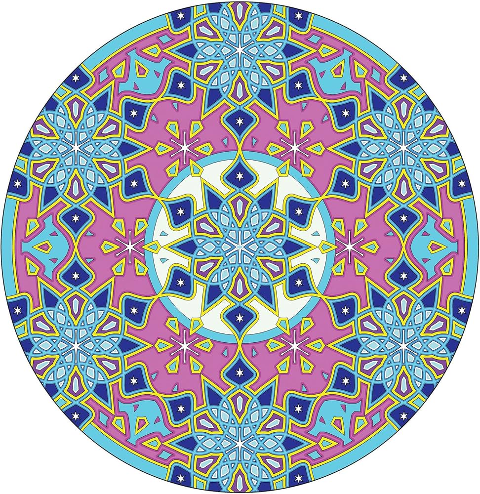 Creative Haven Snowflakes Mandalas Coloring Book