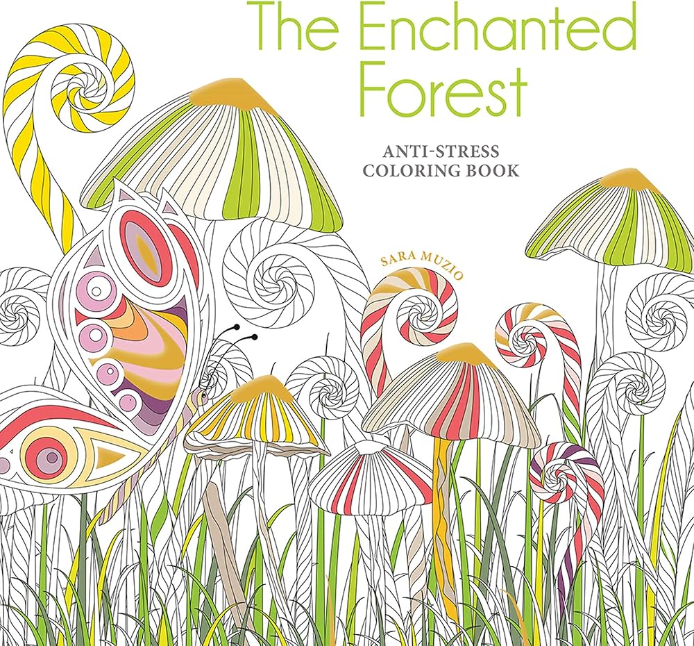 Enchanted Forest - Anti-Stress Coloring Book