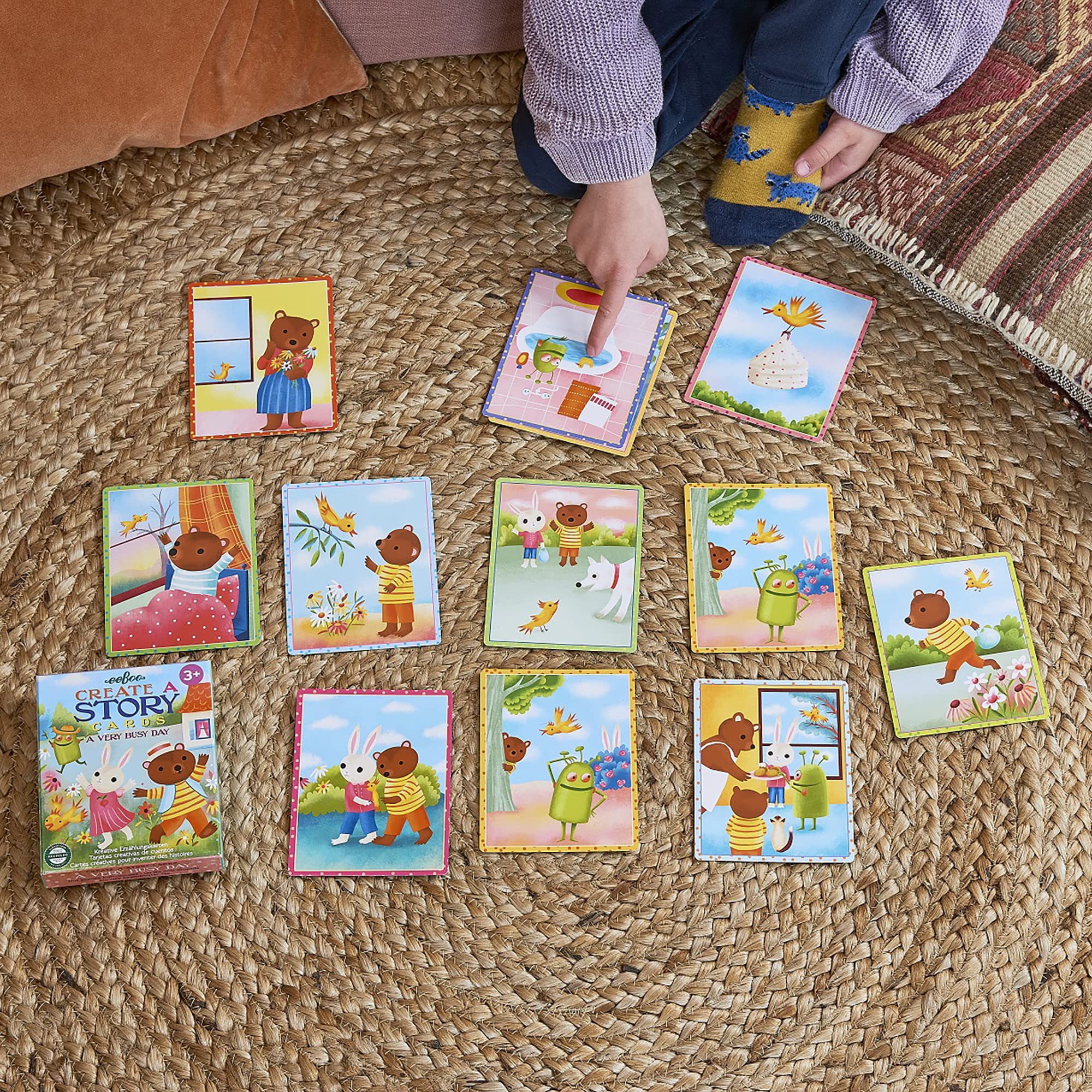 Create A Story Cards - A Very Busy Day