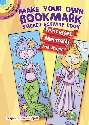 MYO Bookmark Princess, Mermaid Book