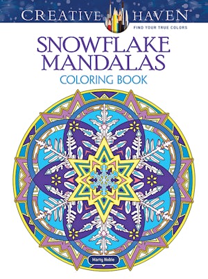 Creative Haven Snowflakes Mandalas Coloring Book