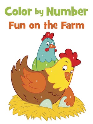 Color By Number - Fun on the Farm