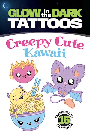 Tattoos - Creepy Cute Kawaii Glow in the Dark