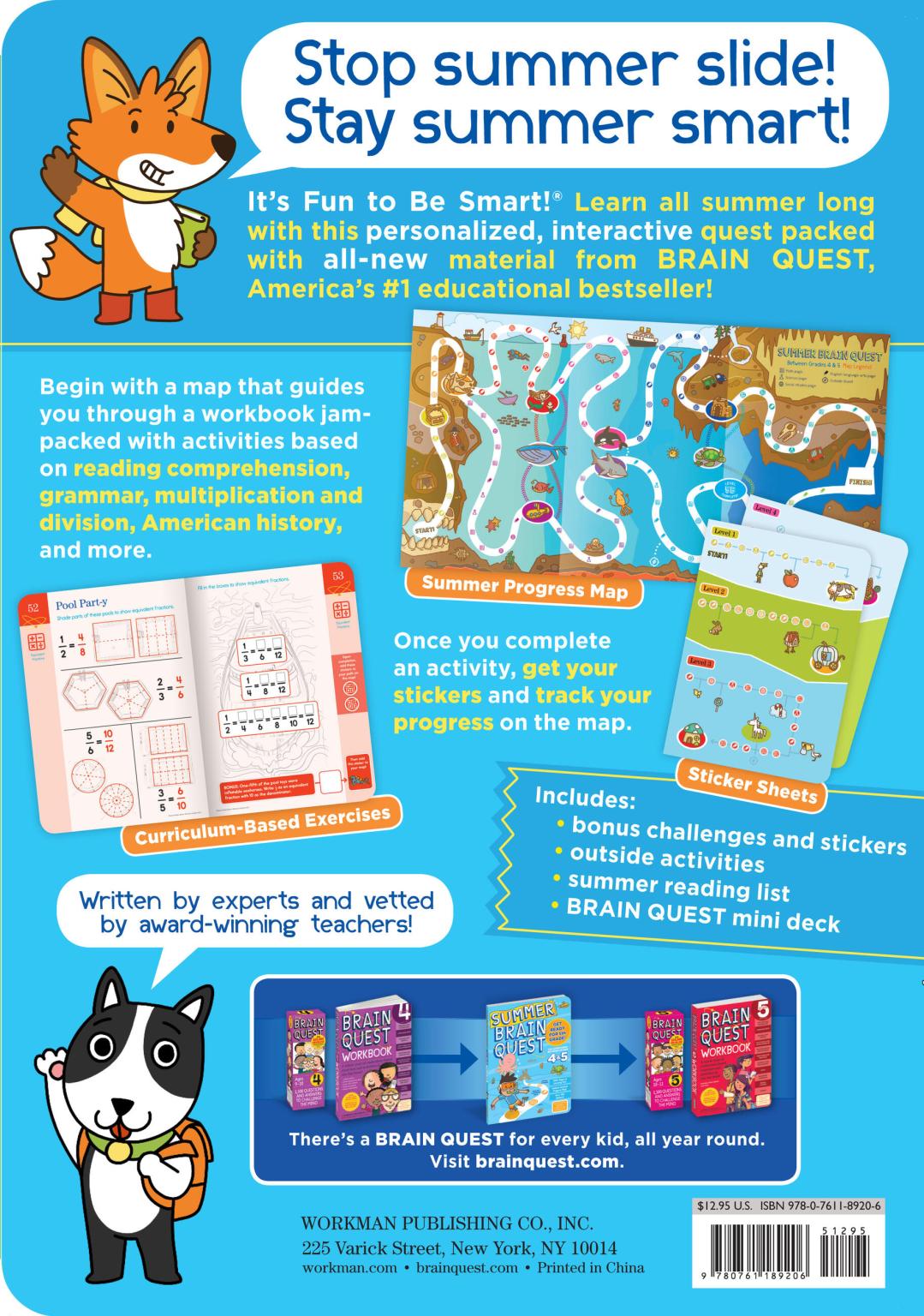 Summer Brain Quest: Grades 4 & 5