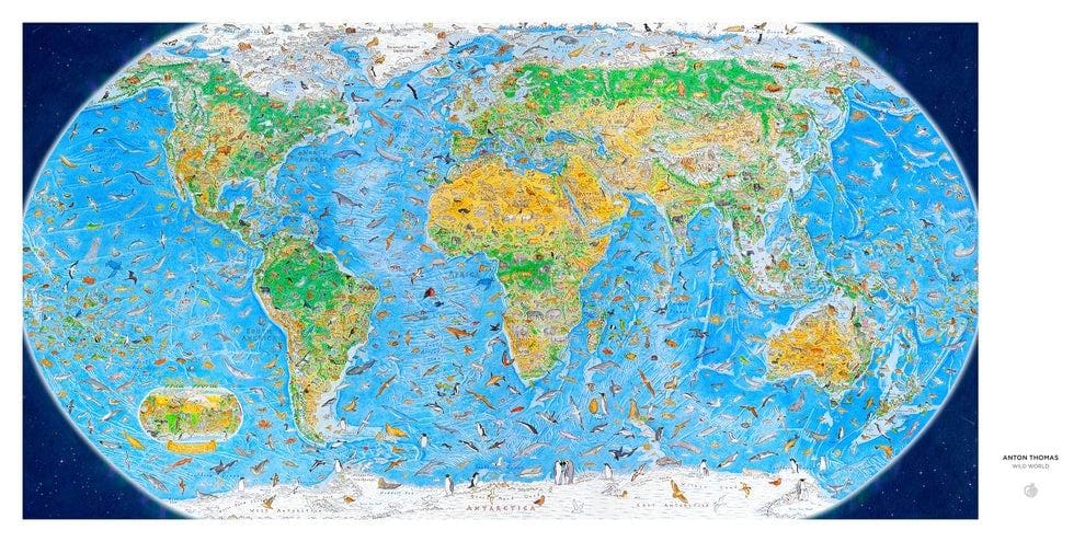 Anton Thomas: Wild World 1500- Piece Jigsaw Puzzle