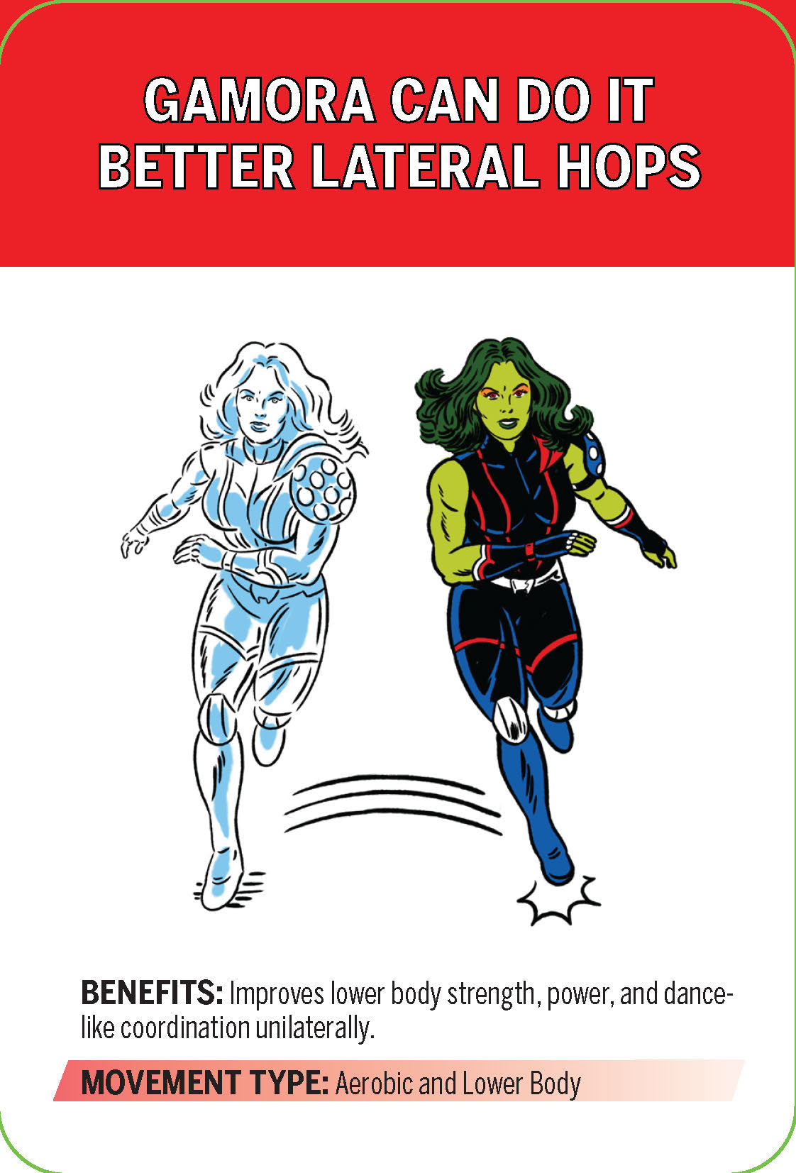 Marvel Fitness Deck