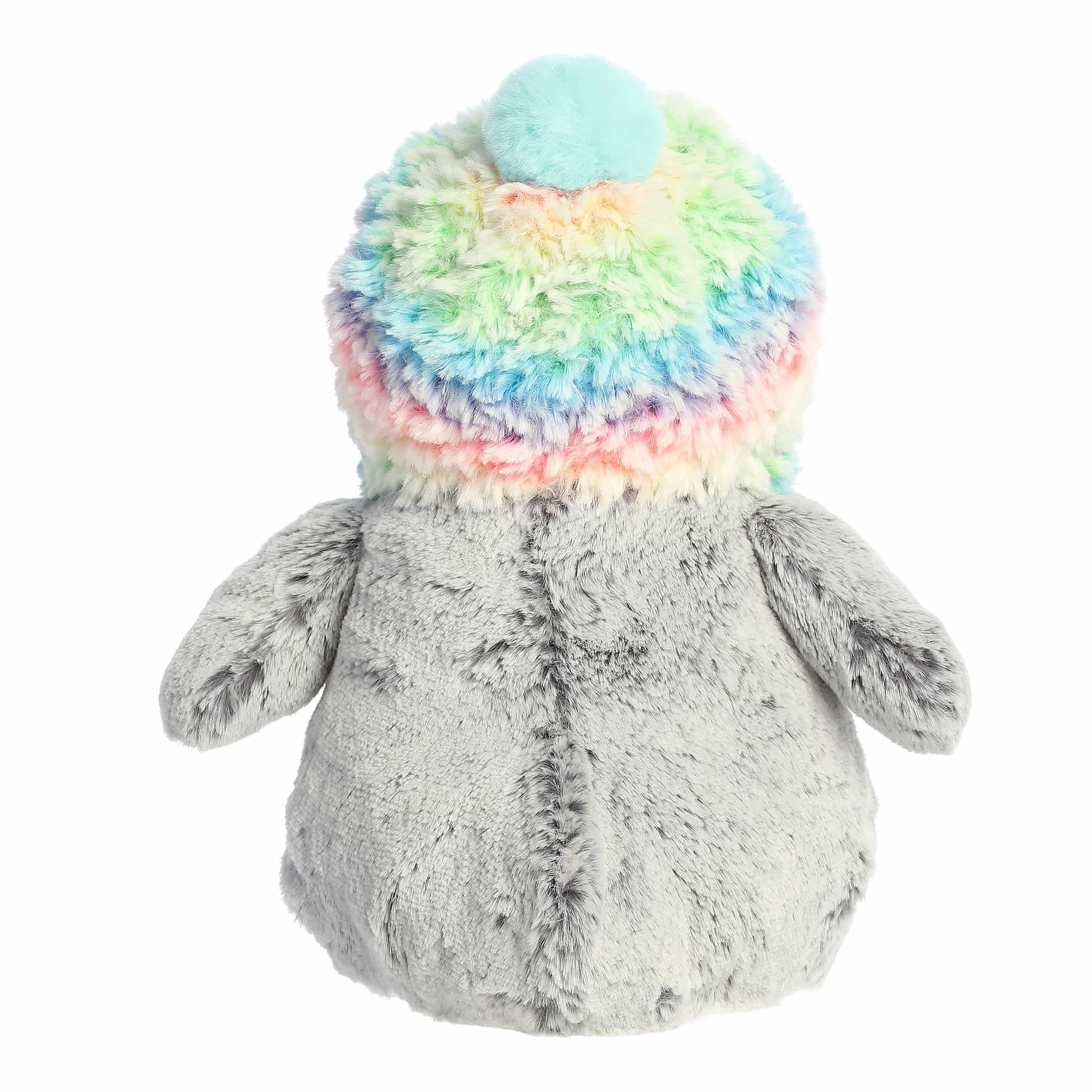 Pompom Rainbow Beanie Plush