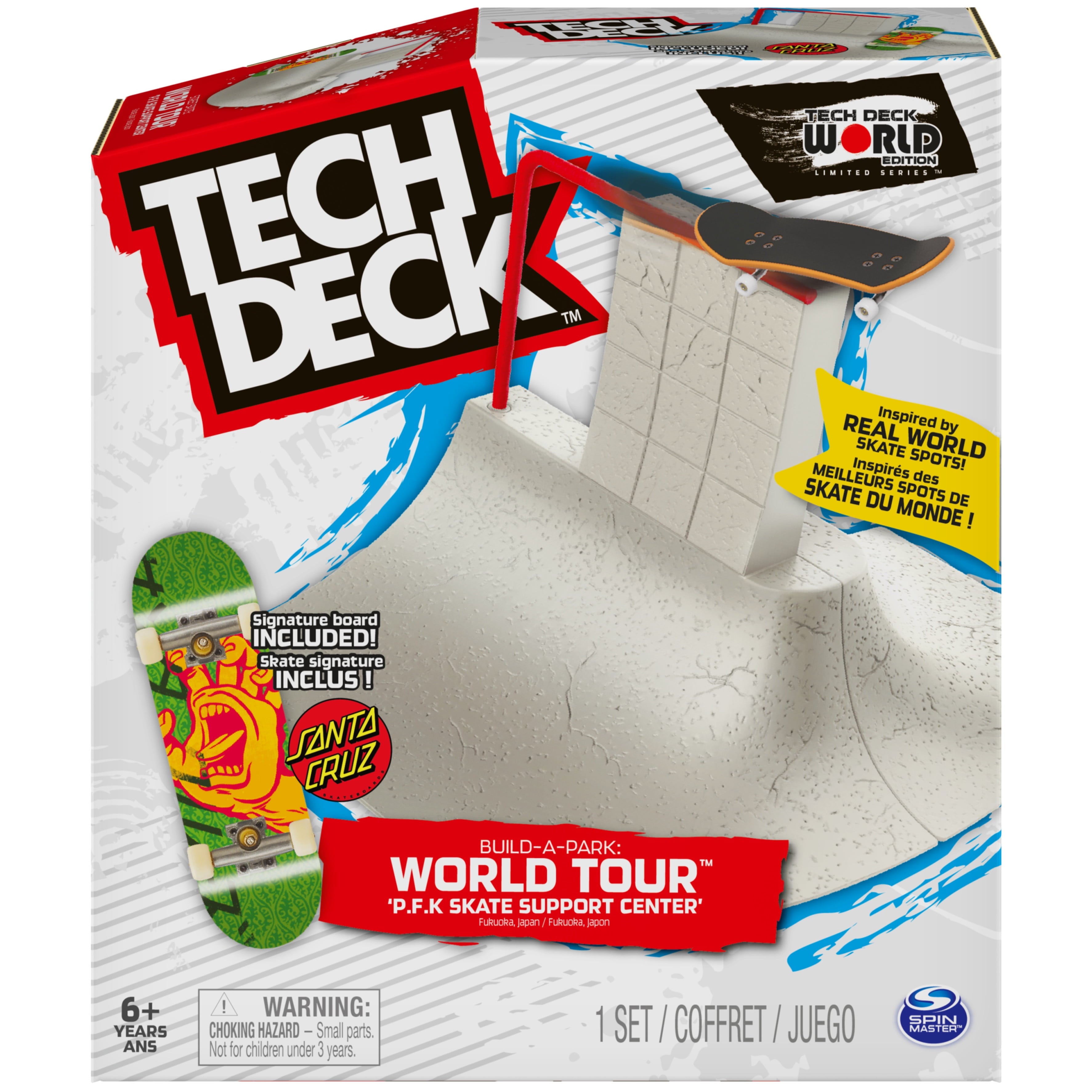 Tech Deck Build-A-Park World Tour