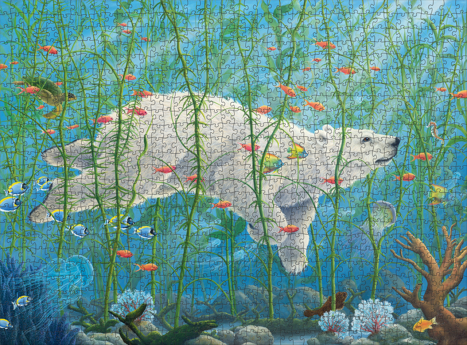 Robert Bissell: The Buffalo 1000-Piece Jigsaw Puzzle