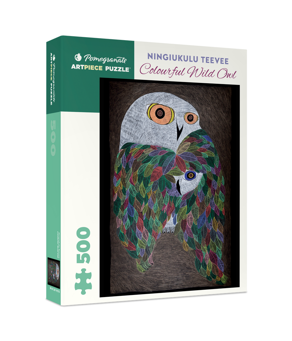 Ningiukulu Teevee: Colourful Wild Owl 500-Piece