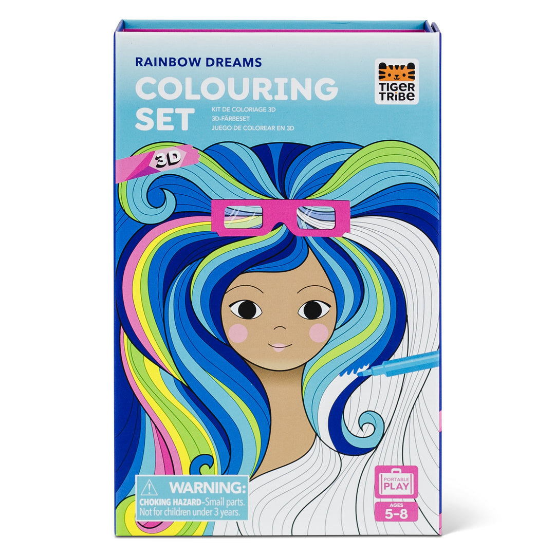 Colouring Set - 3D - Rainbow Dreams