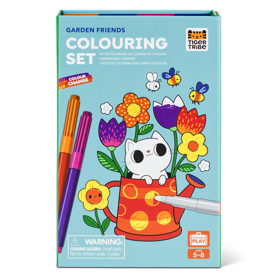 Colouring Set - Color Change - Garden Friends