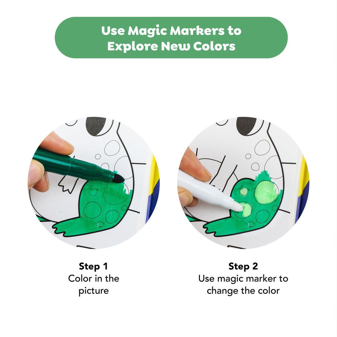 Colouring Set - Color Change - Garden Friends