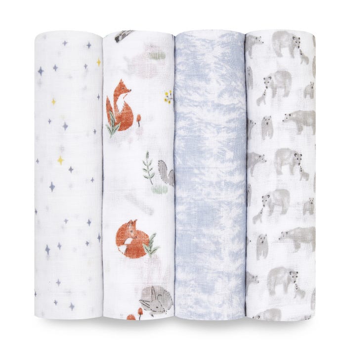 Animals Swaddles Assortment