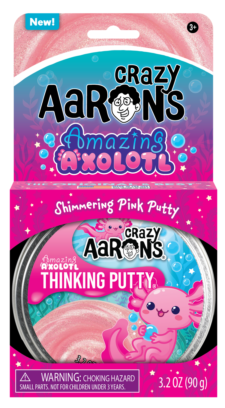 4" Thinking Putty - Amazing Axolotl