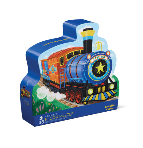 All Aboard - Train Shaped Puzzle - 36
