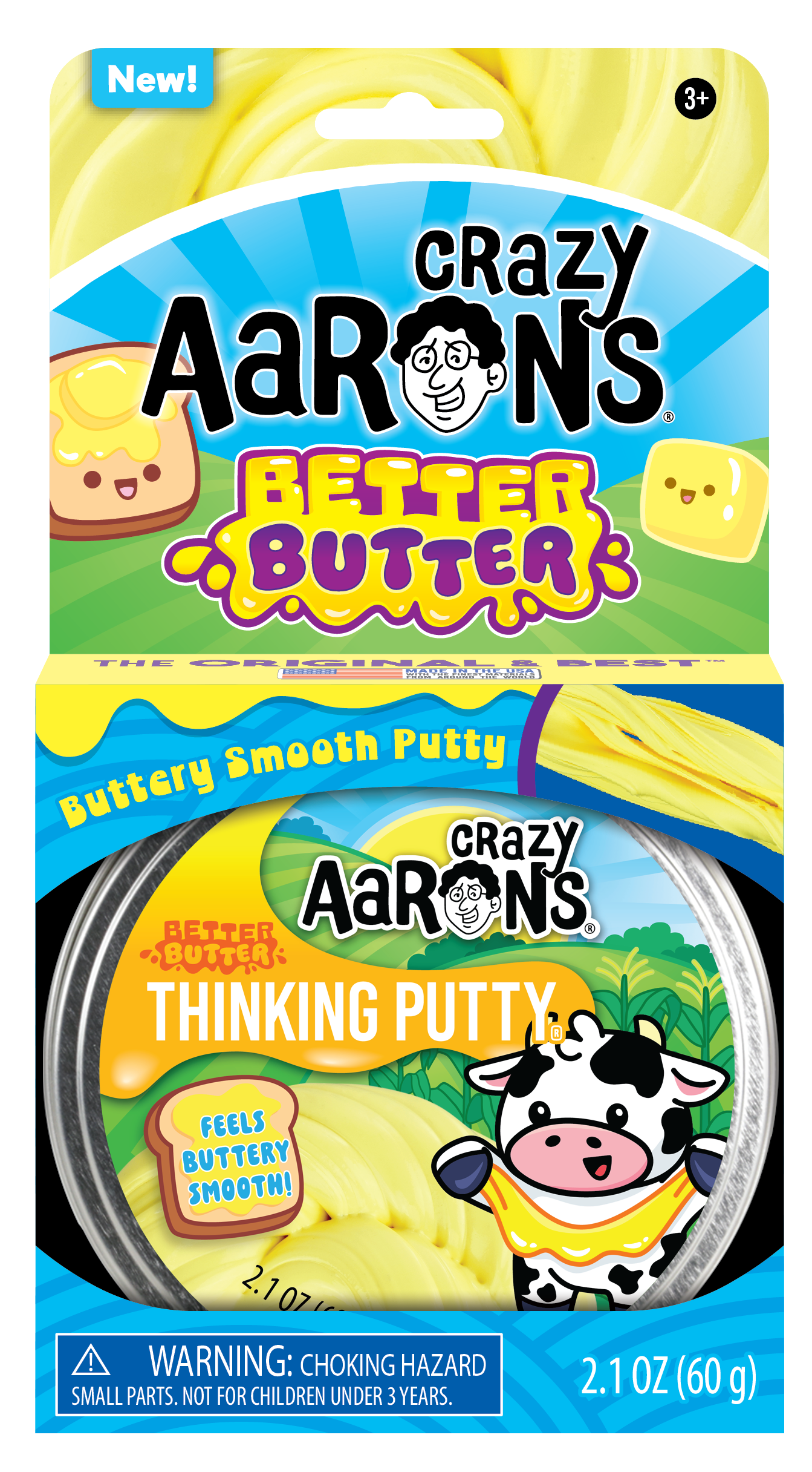 4" Thinking Putty - Better Butter