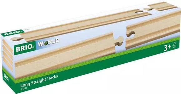 BRIO Long Straight Tracks - 4 Pack