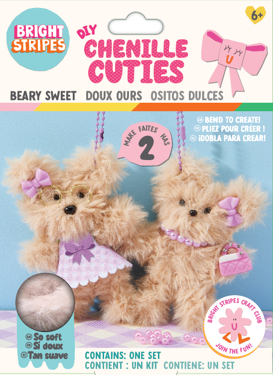 DIY Chenille Cuties: Beary Sweet