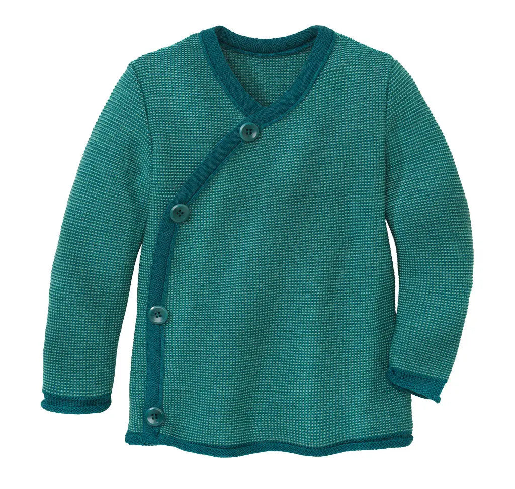 Disana Baby Merino Wool Cardigan – Organic, Soft & Durable (GOTS Certified)