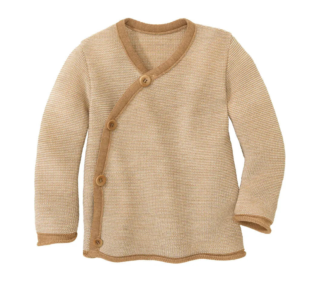 Disana Baby Merino Wool Cardigan – Organic, Soft & Durable (GOTS Certified)