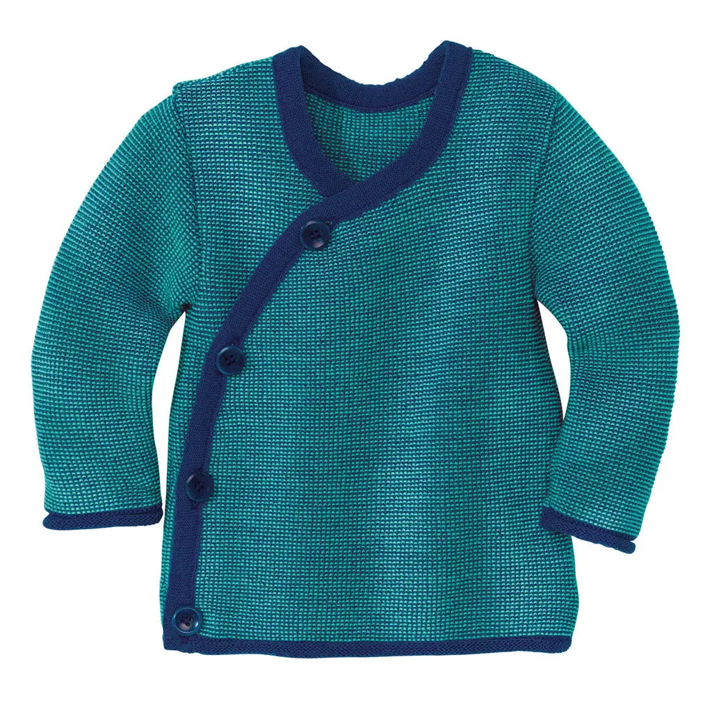 Disana Baby Merino Wool Cardigan – Organic, Soft & Durable (GOTS Certified)