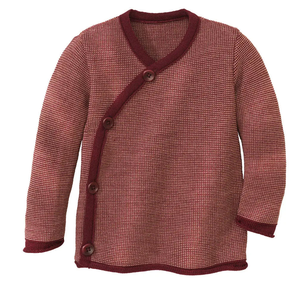 Disana Baby Merino Wool Cardigan – Organic, Soft & Durable (GOTS Certified)