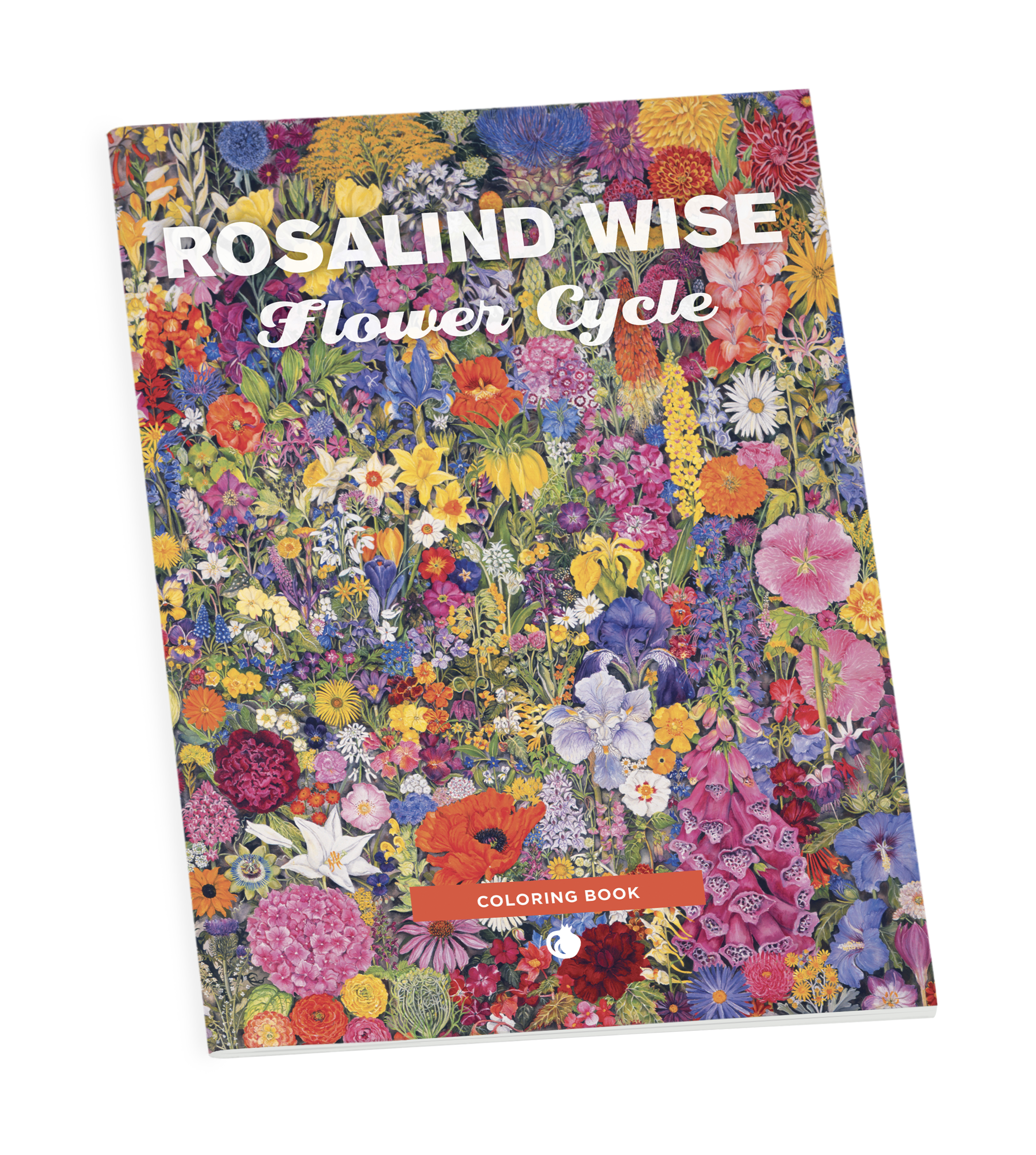 Rosalind Wise: Flower Cycle Coloring Book
