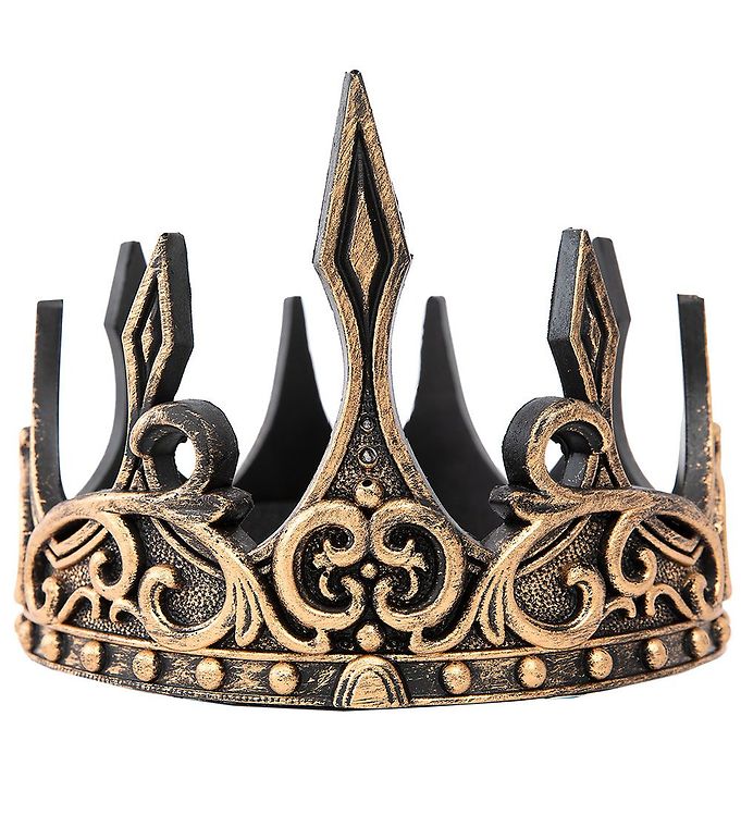 Medieval Crown, Gold/Black