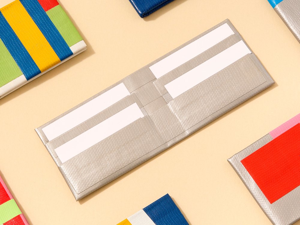 Duct Tape Wallet Kit - Silver