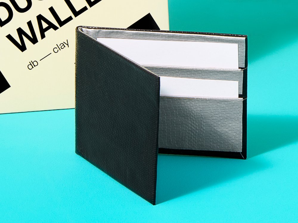 Duct Tape Wallet Kit - Black