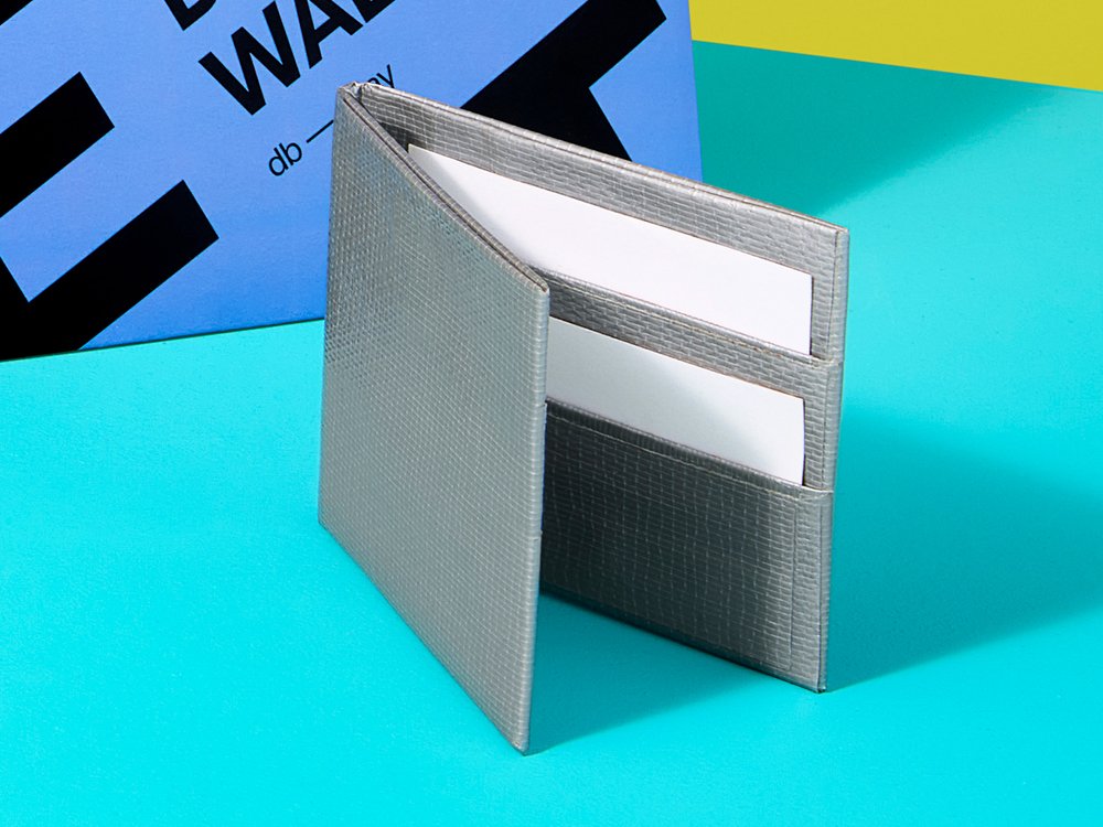 Duct Tape Wallet Kit - Silver
