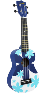 Ukulele - Blue Flower