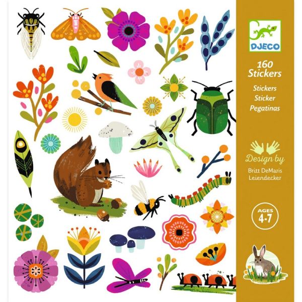 Djeco Garden Sticker Sheets