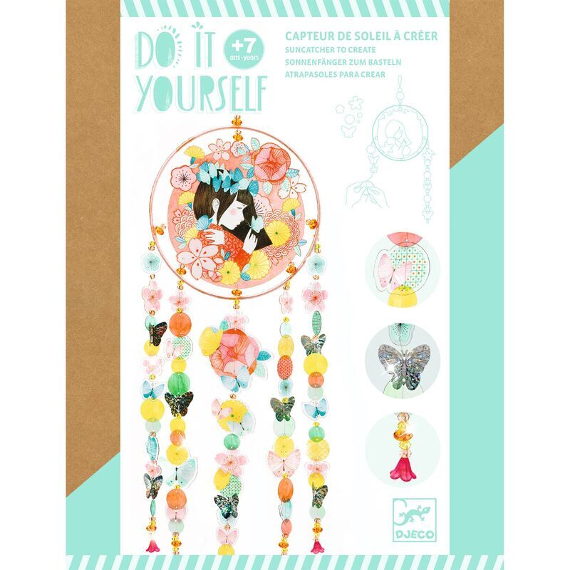 DIY Butterflies Suncatcher