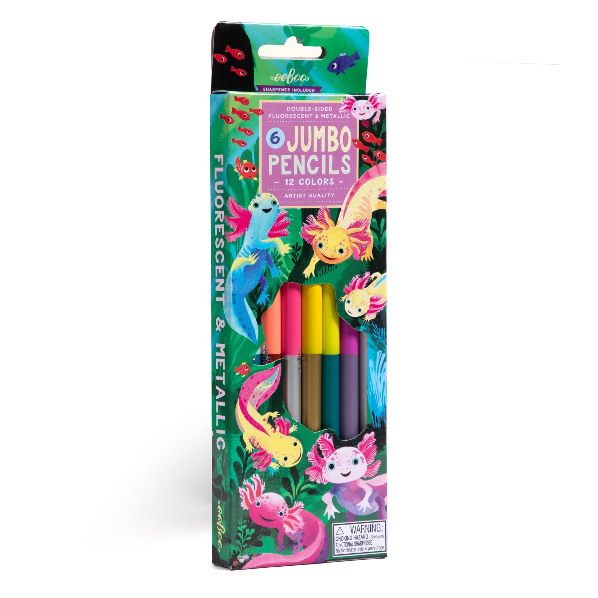 Axolotl Jumbo Pencils