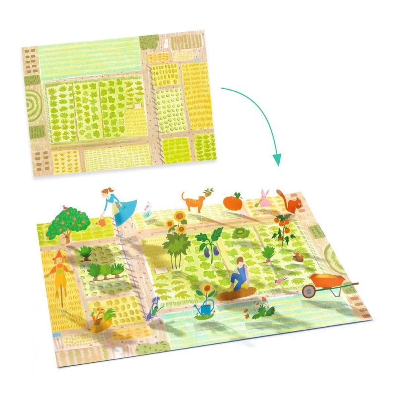 Lift up stickers-Farm