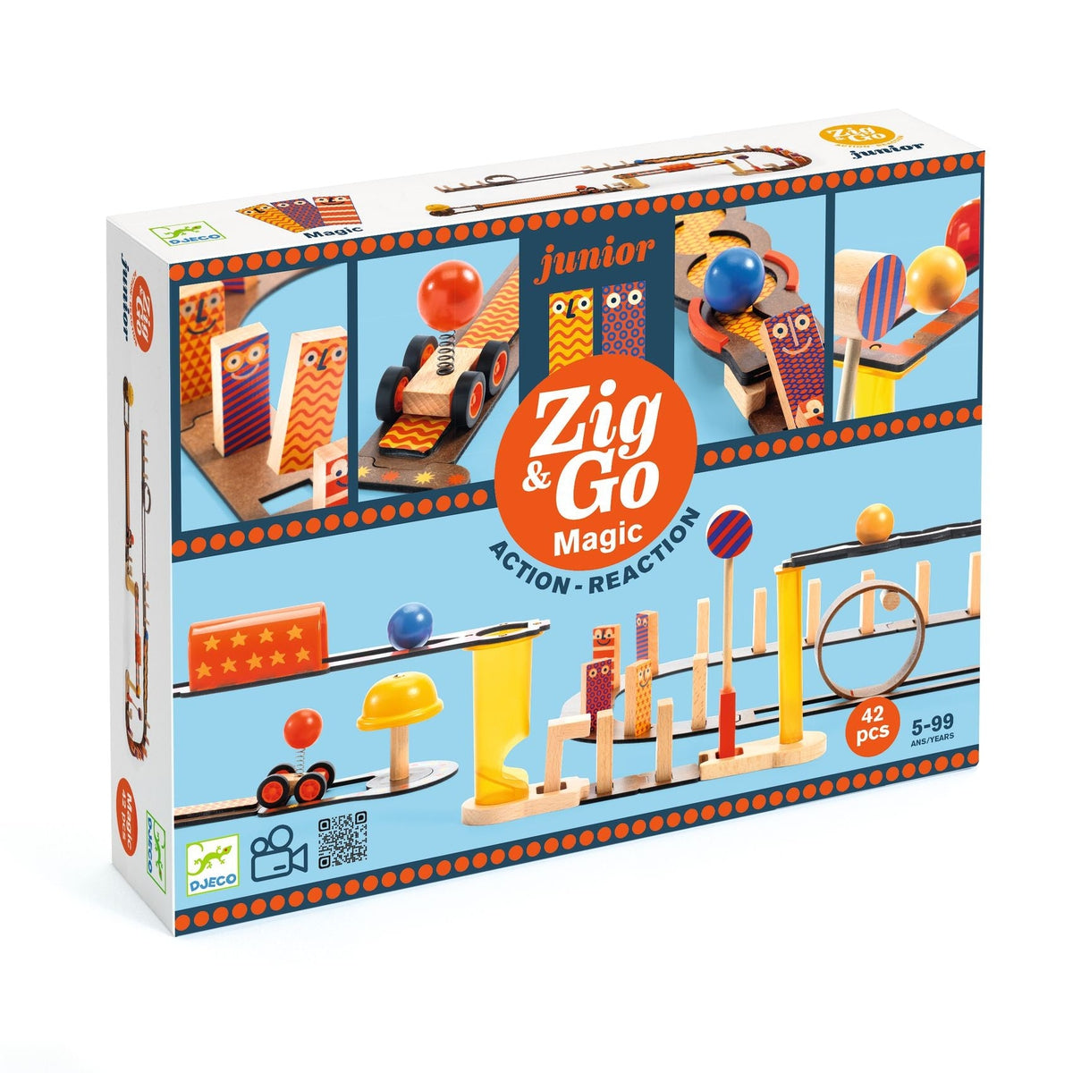 Zig & Go Jr. Magic 42 Pcs