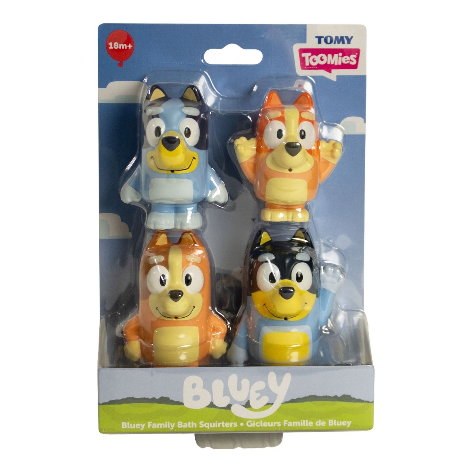 Toomies Bluey Family Bath Toy Squirters