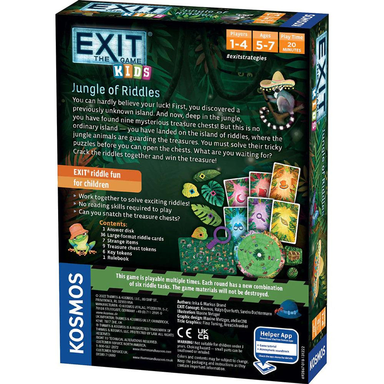 Exit the Game KIDS: Jungle of Riddles