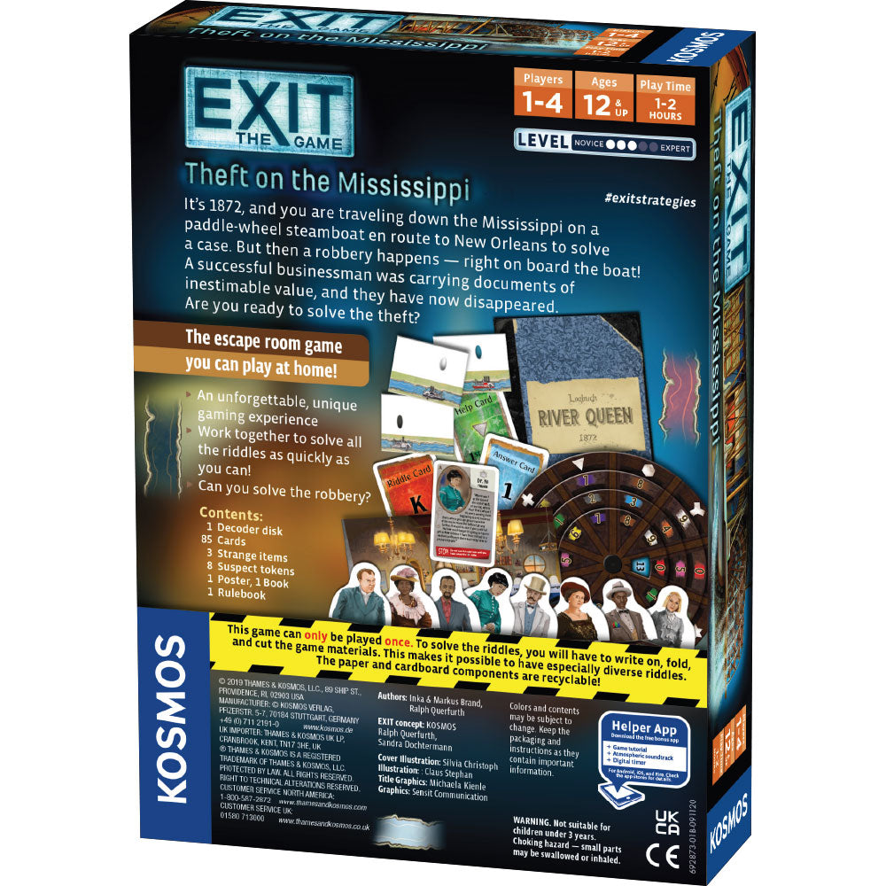 Exit the Game: Theft on the Mississippi