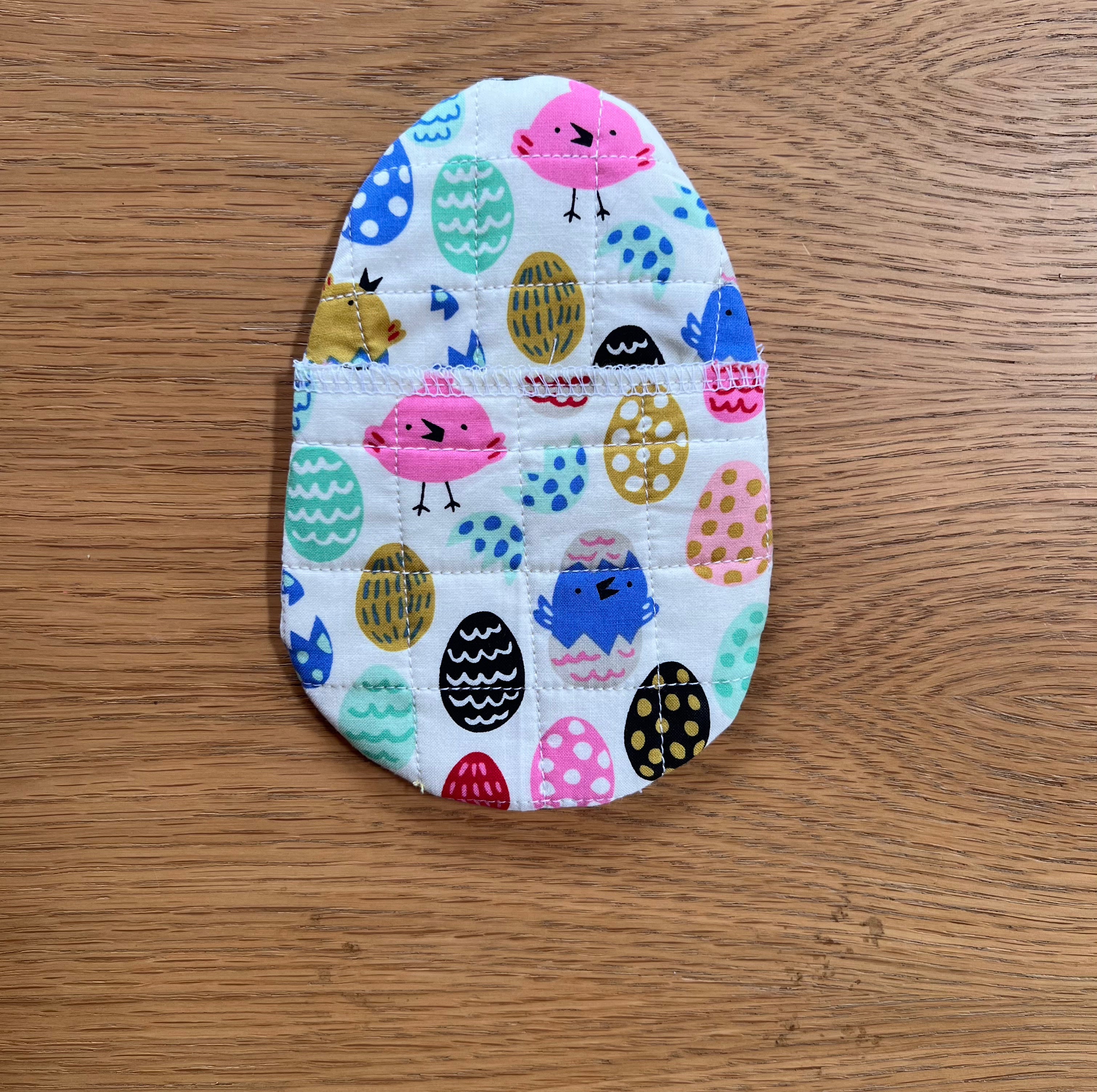 Quilted Reusable Easter Egg