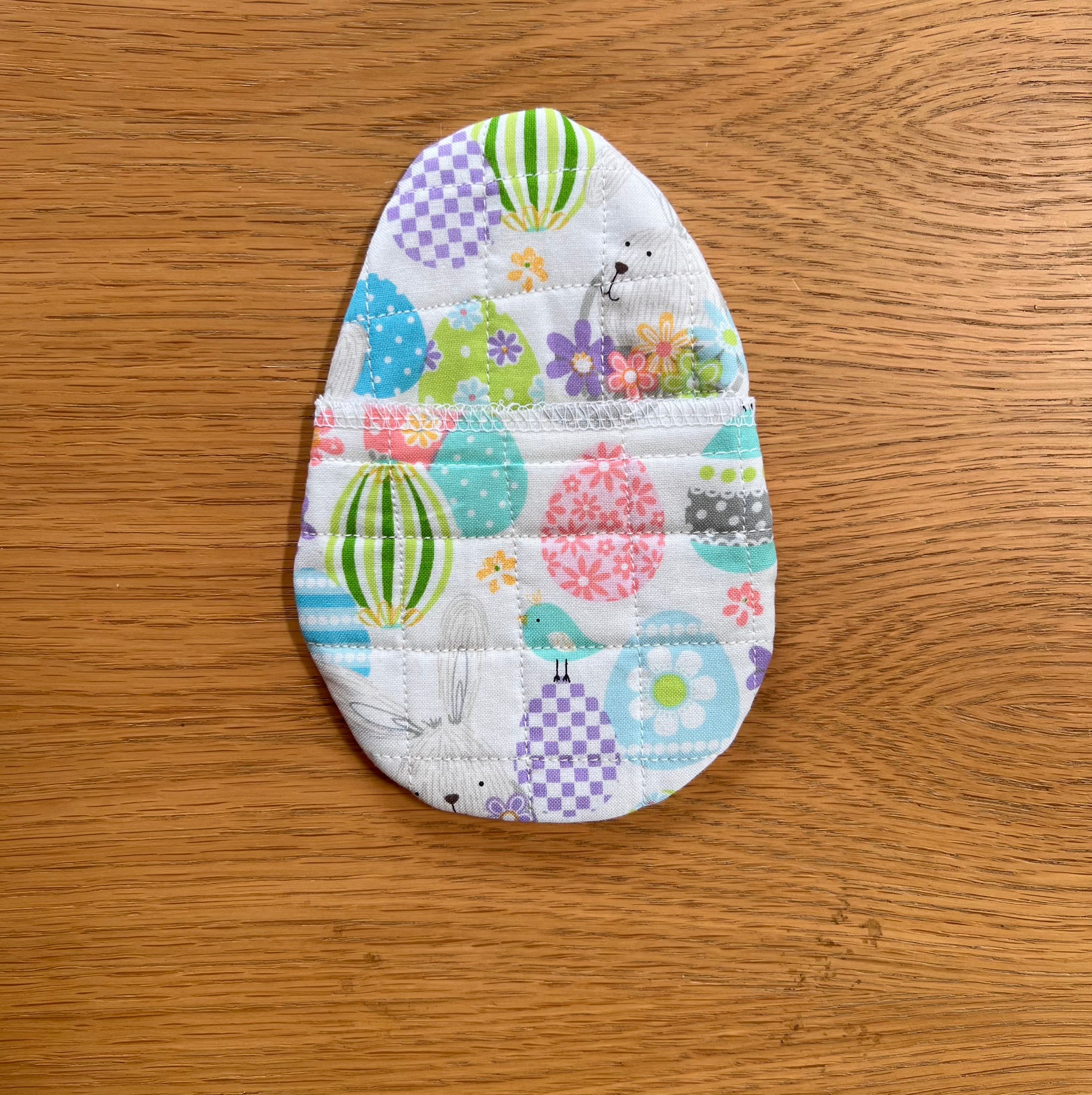 Quilted Reusable Easter Egg