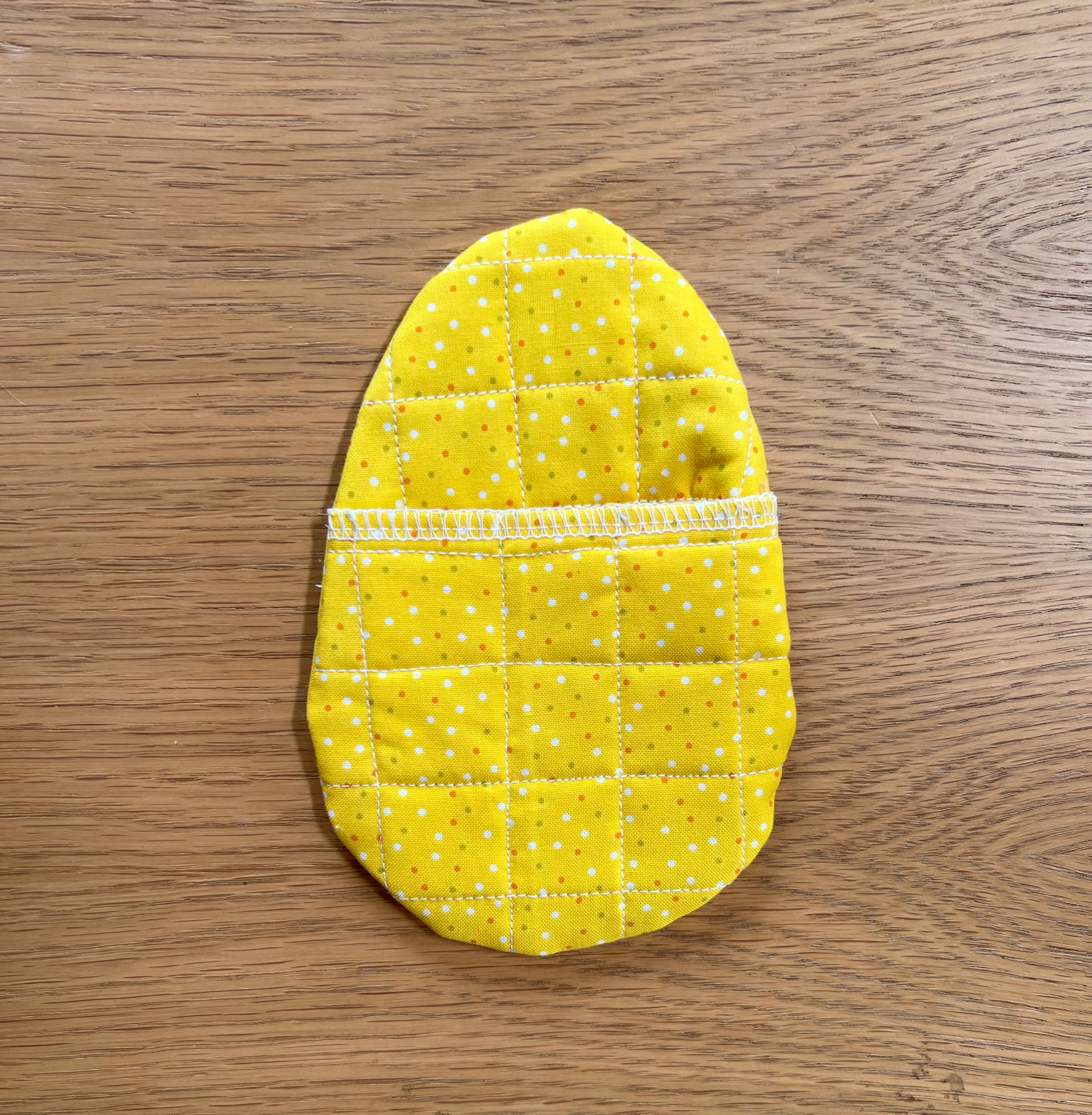 Quilted Reusable Easter Egg
